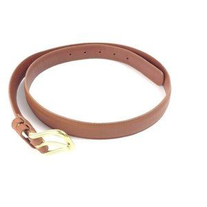 Coach British tan belt